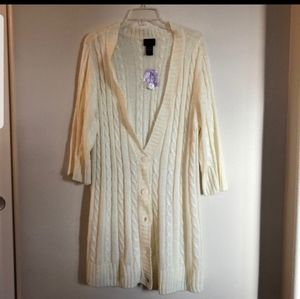 Torrid long knit sweater